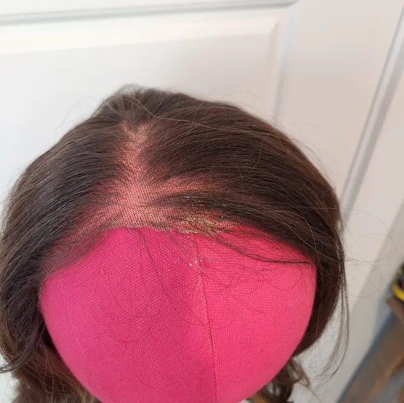 Brown Balayage Synthetic Wig - Picture 3 of 8